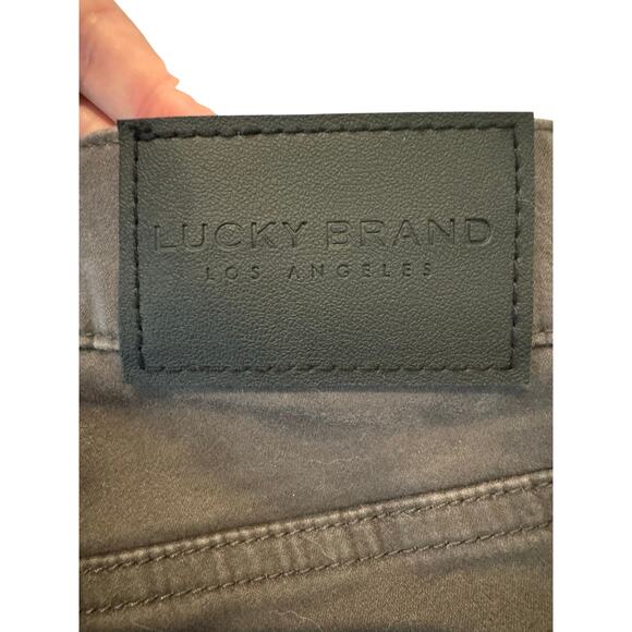 Lucky Brand 412 Athletic Slim Pants Men’s 30x30 Gray Brown Stretch Casual Jeans - Picture 7 of 9